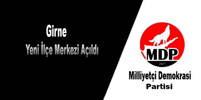 Girne  yeni ilçe merkezi binasını açıldı.