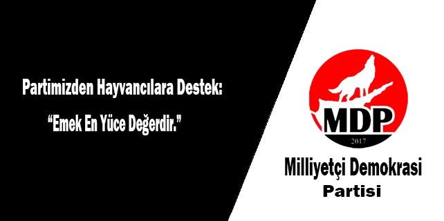 Hayvancılara Destek: 